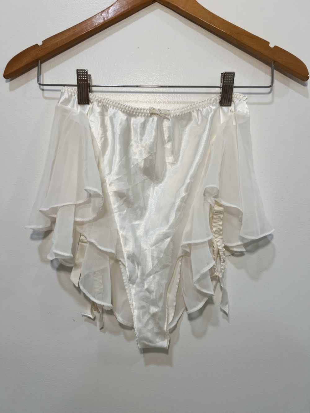 Vintage Bridal Victoria Secret High Waist Garter Belt Lingerie - Picture 2 of 16